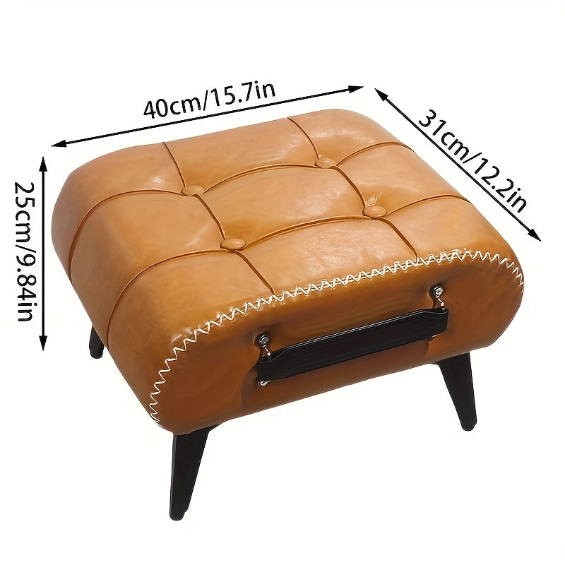 Tabouret simili cuir - Chester