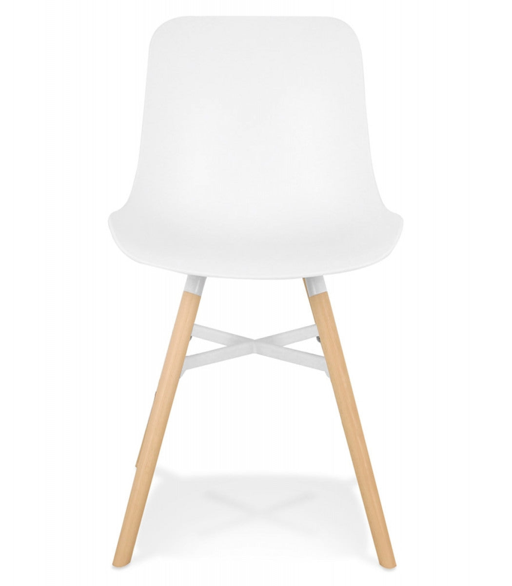 Chaise design 'GLADYS' blanche