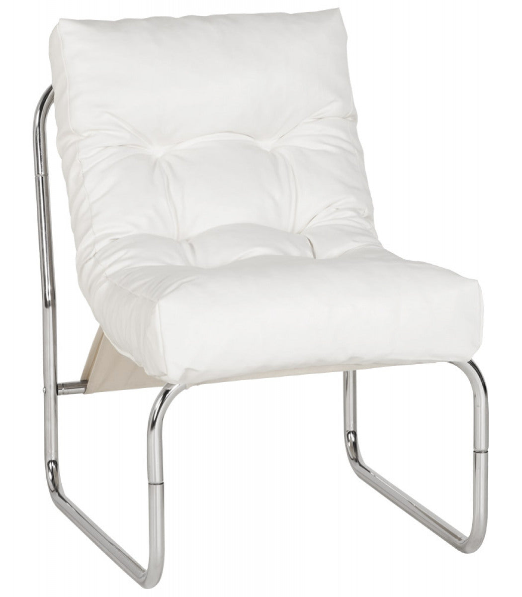 Fauteuil lounge 'LOFT' blanc