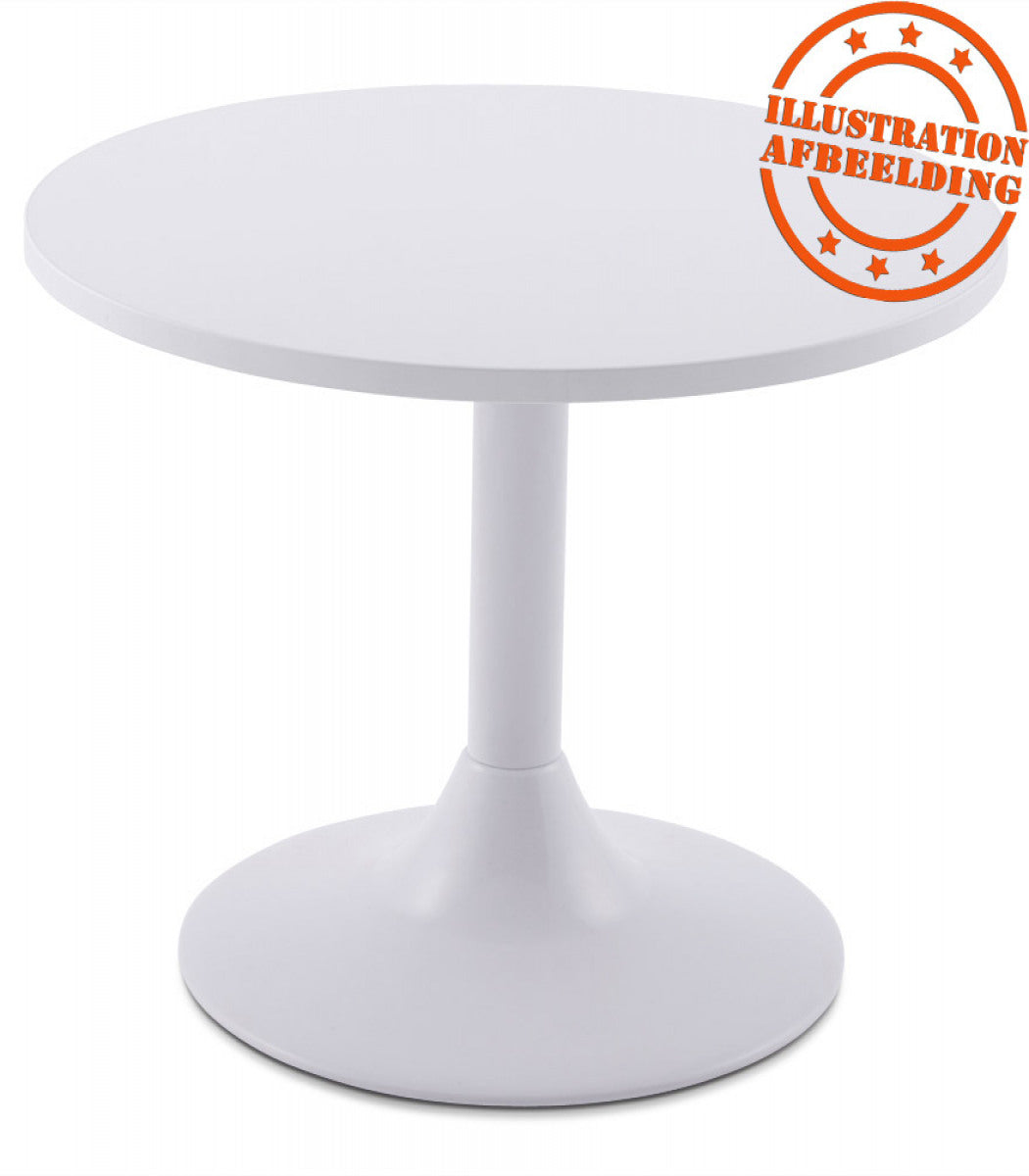 Plateau de table 'RINGO' rond Ø 70cm blanc