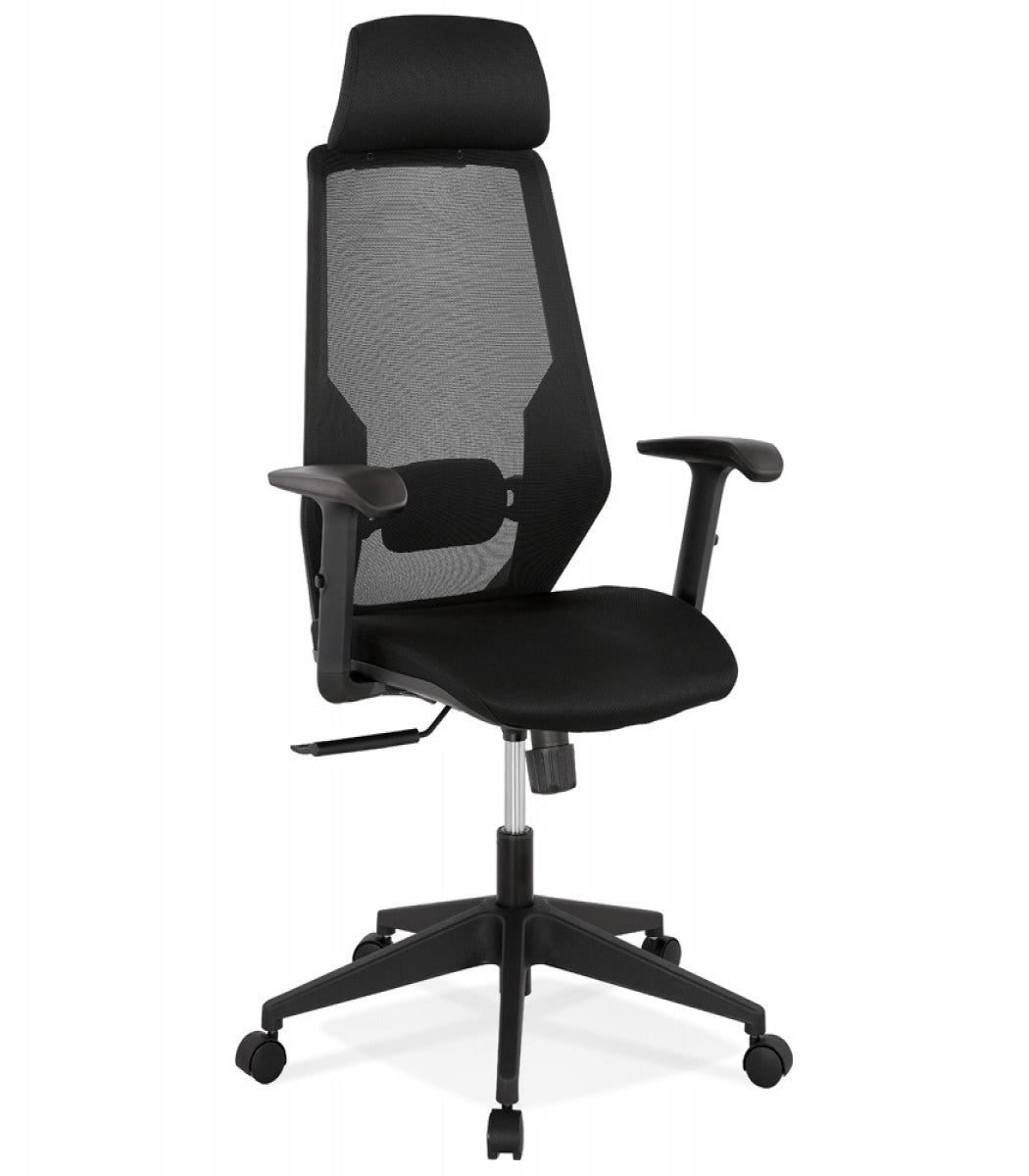 Fauteuil de bureau ergonomique 'VEKTOR' noir design