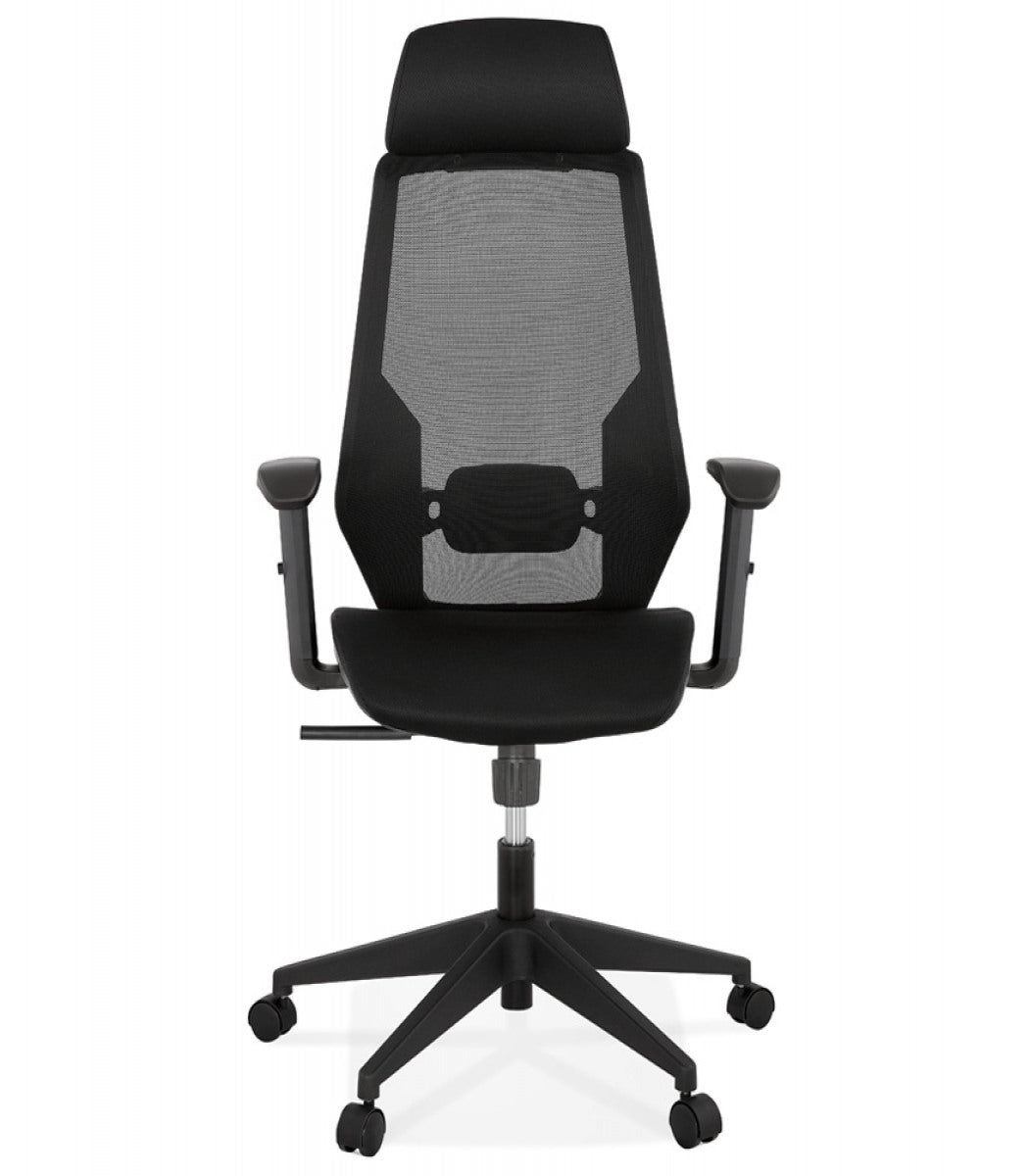 Fauteuil de bureau ergonomique 'VEKTOR' noir design