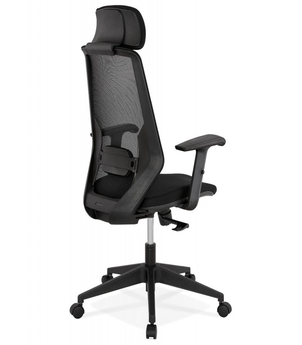 Fauteuil de bureau ergonomique 'VEKTOR' noir design