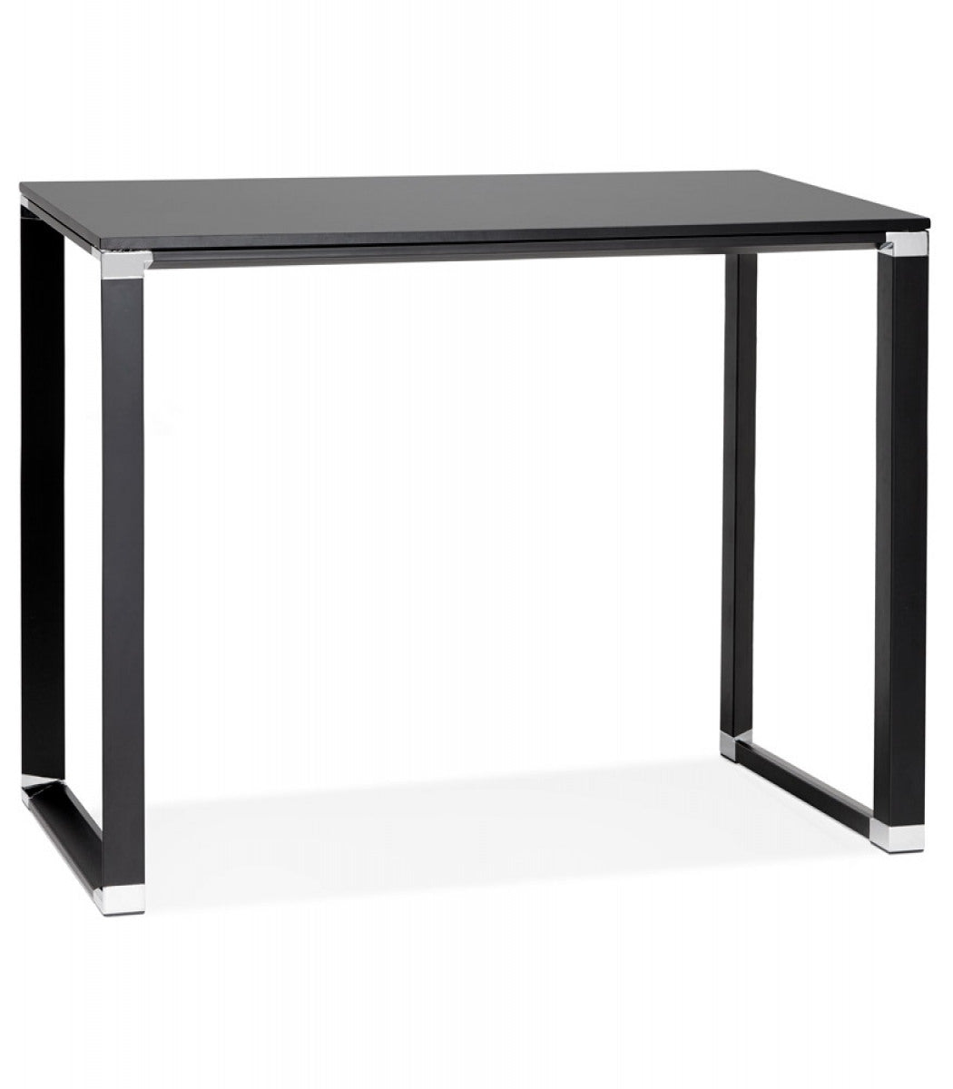Table haute / bureau haut 'XLINE HIGH TABLE' en bois noir - 140x70 cm