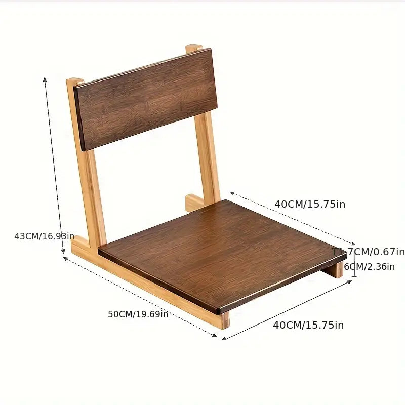 Chaise sol bambou Eco-Friendly - Zenitude