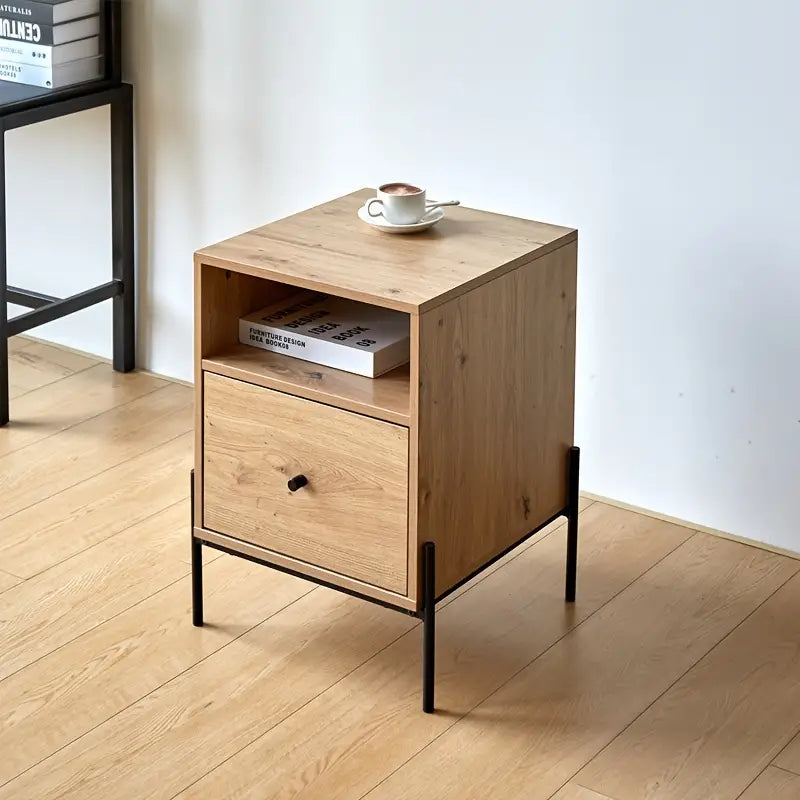Table de chevet style industriel - Cubic