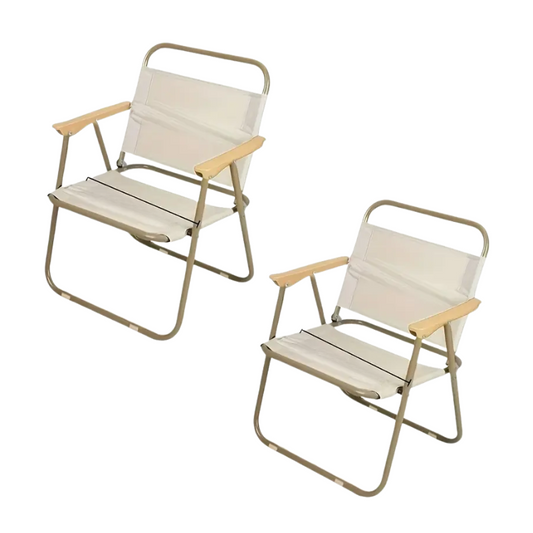 Lot de 2 chaises pliantes - Trayas