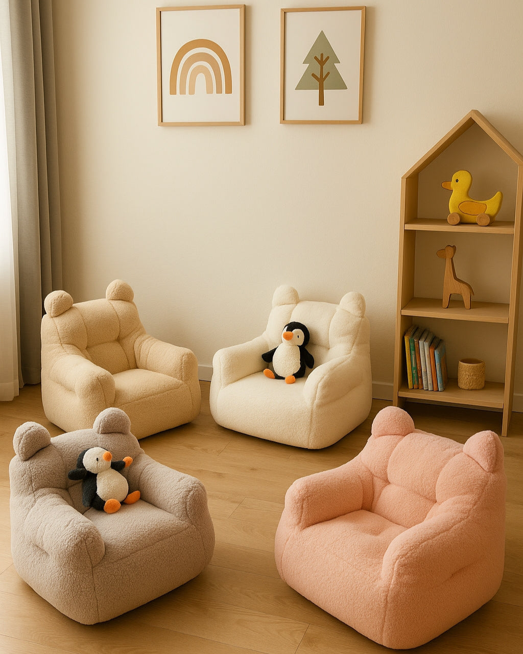 Fauteuil Pouf - Teddy