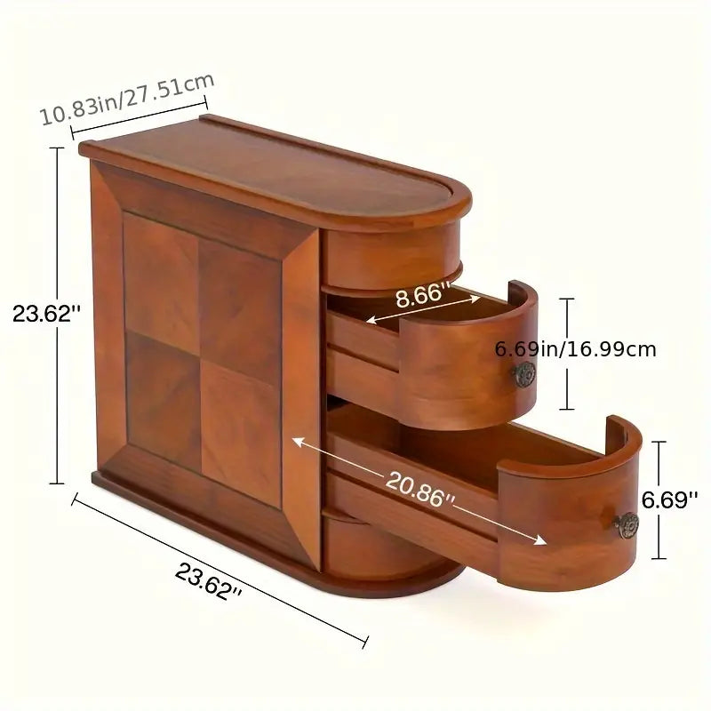 Table vintage bout de canapé - Olly