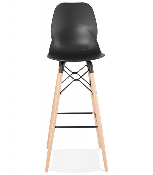 Tabouret de bar design 'COSMIK' noir style scandinave