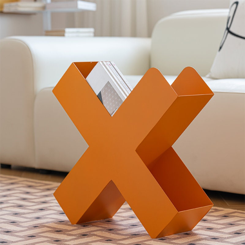Etagère métal forme X - Logan
