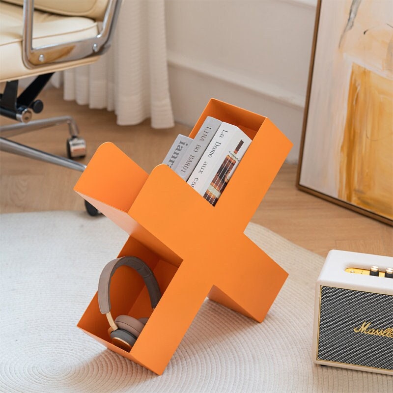 Etagère métal forme X - Logan