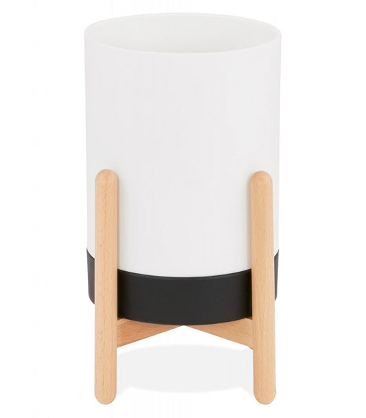 Pot de fleurs intérieur 'MARGERIT' blanc design
