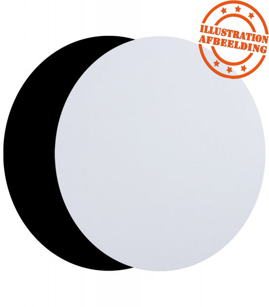 Plateau de table 'RINGO' rond Ø 60cm noir