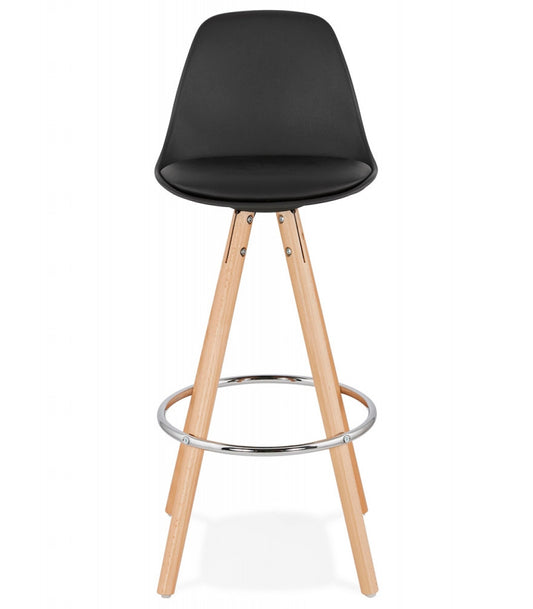 Tabouret snack mi-hauteur 'TATAMI MINI' noir