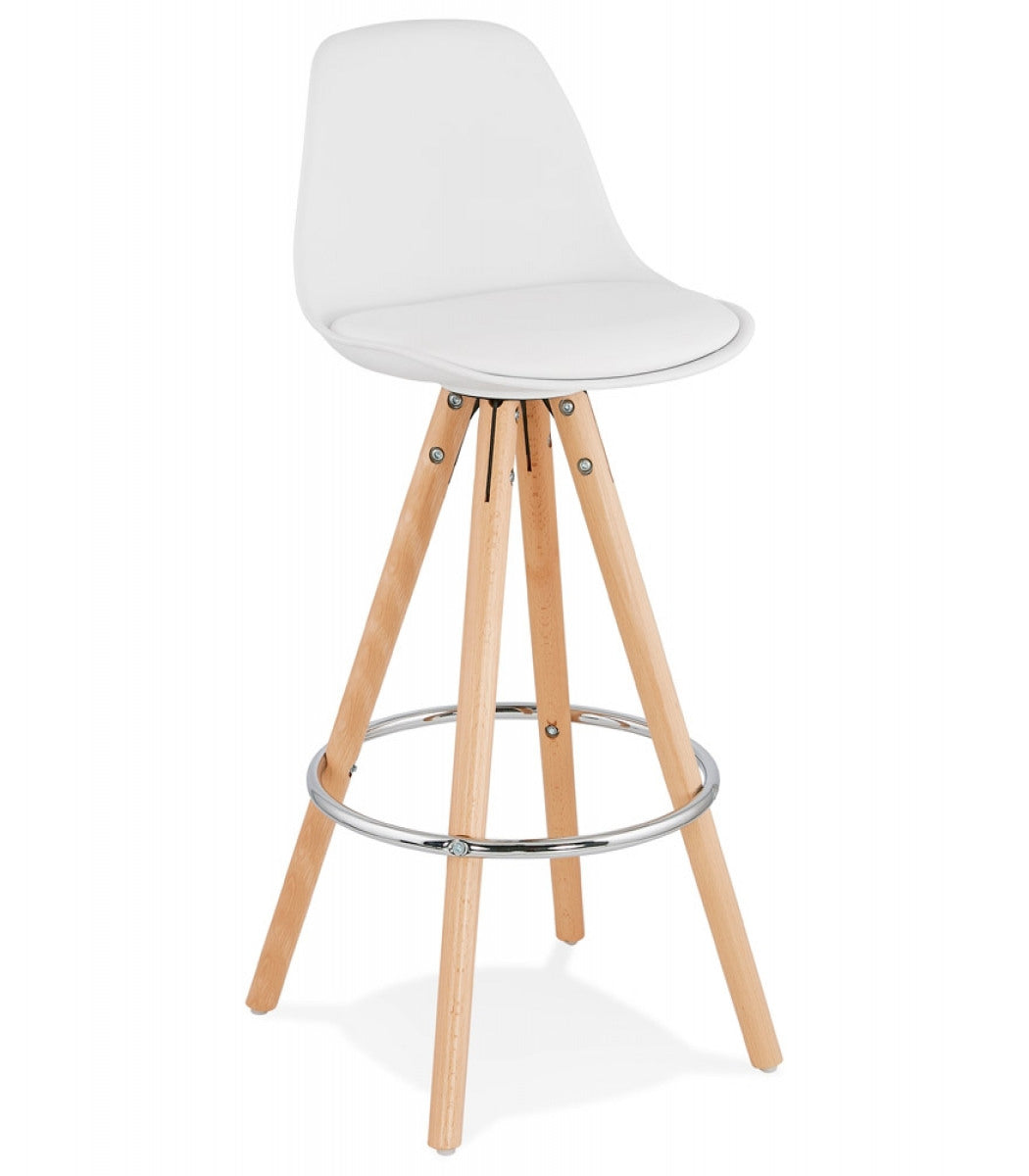 Tabouret snack mi-hauteur 'TATAMI MINI' blanc