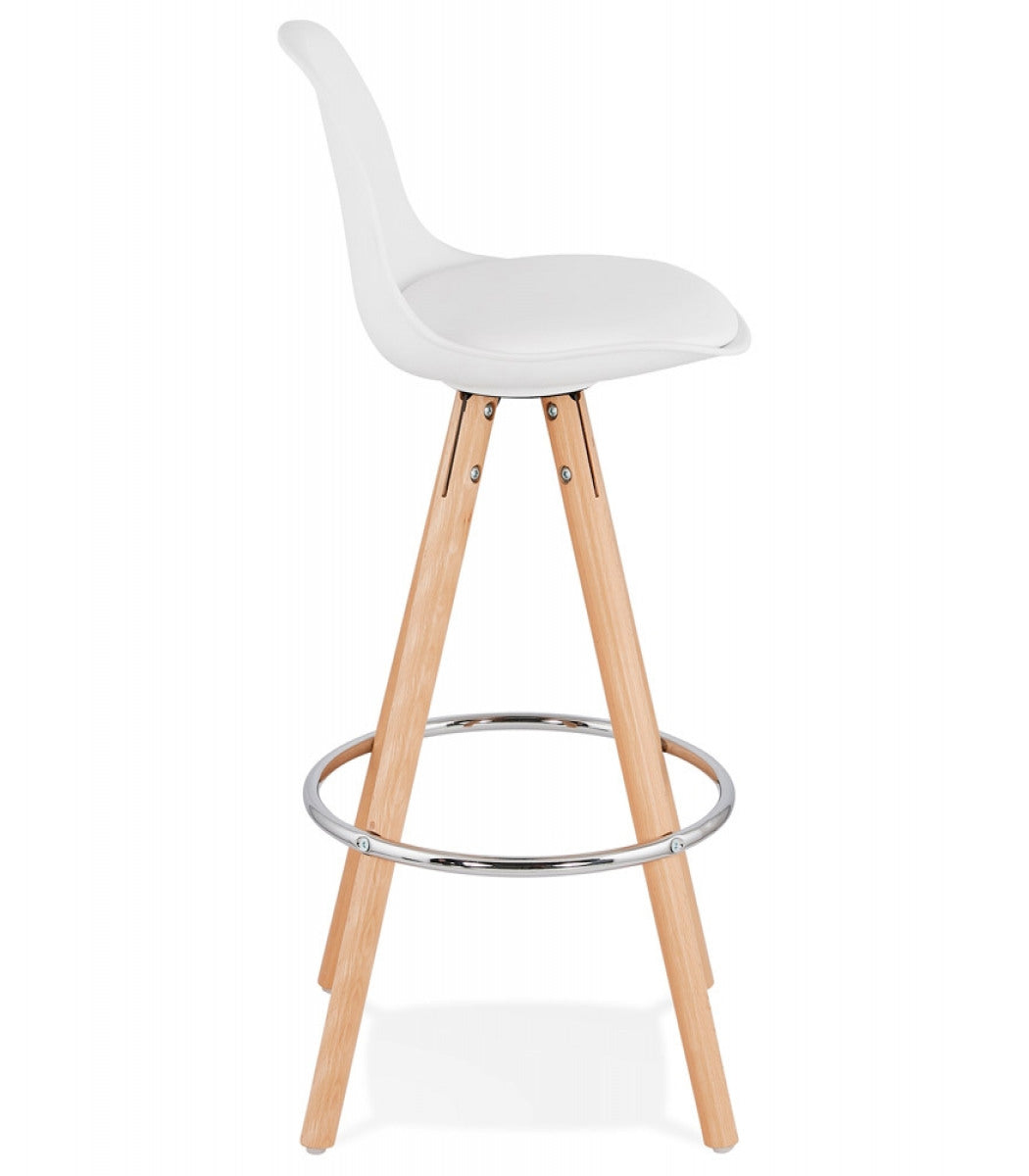 Tabouret snack mi-hauteur 'TATAMI MINI' blanc