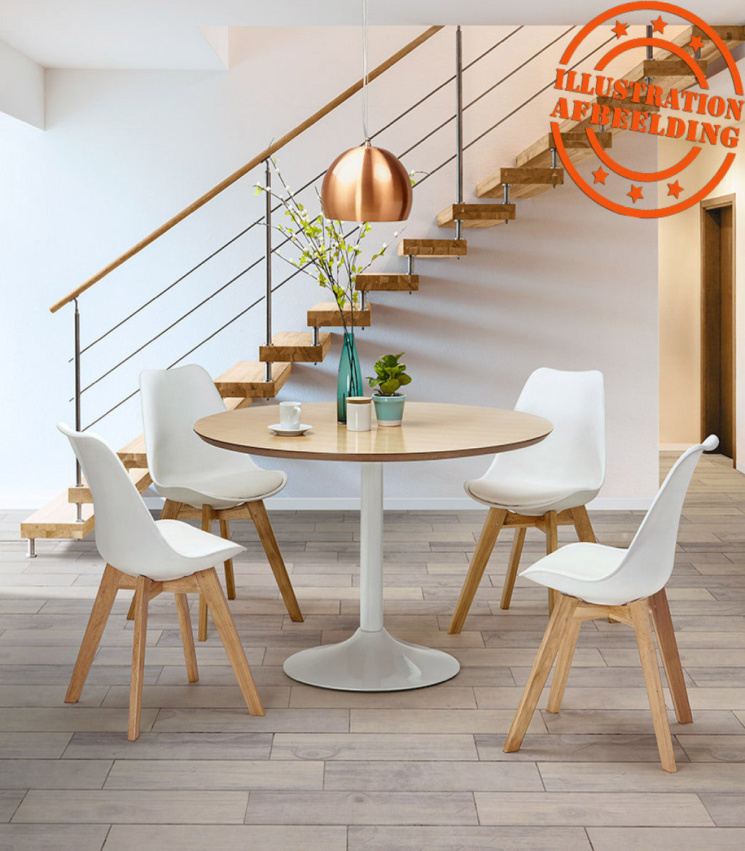 Chaise moderne 'TEKI' grise