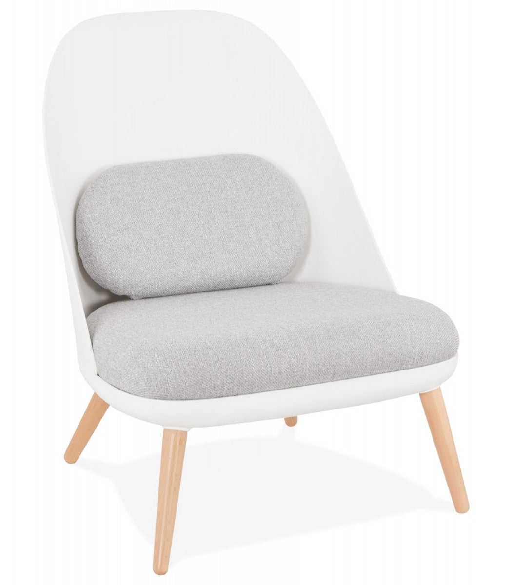 Fauteuil lounge design 'TICOS' style scandinave