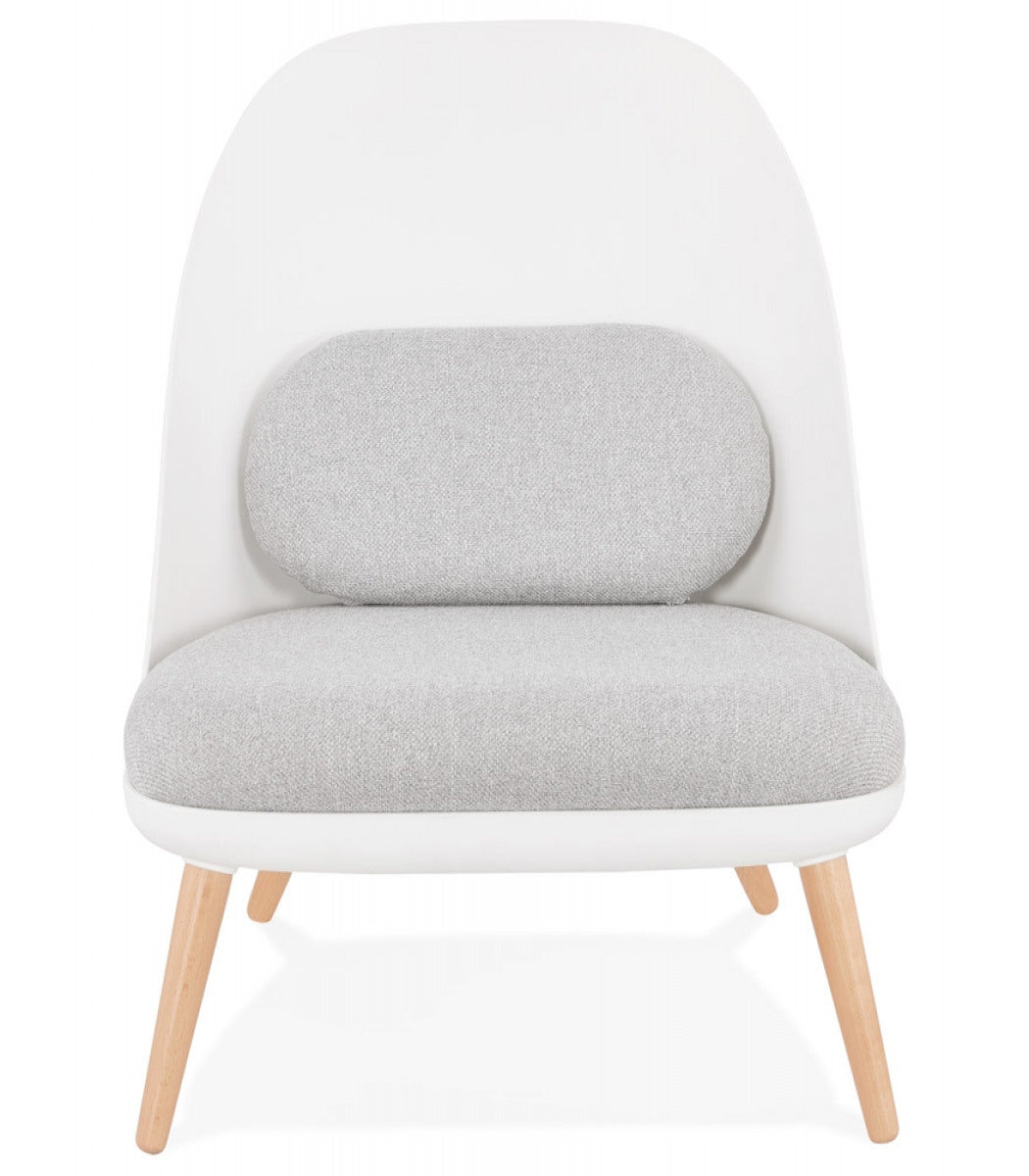 Fauteuil lounge design 'TICOS' style scandinave