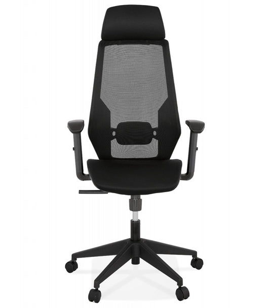 Fauteuil de bureau ergonomique 'VEKTOR' noir design