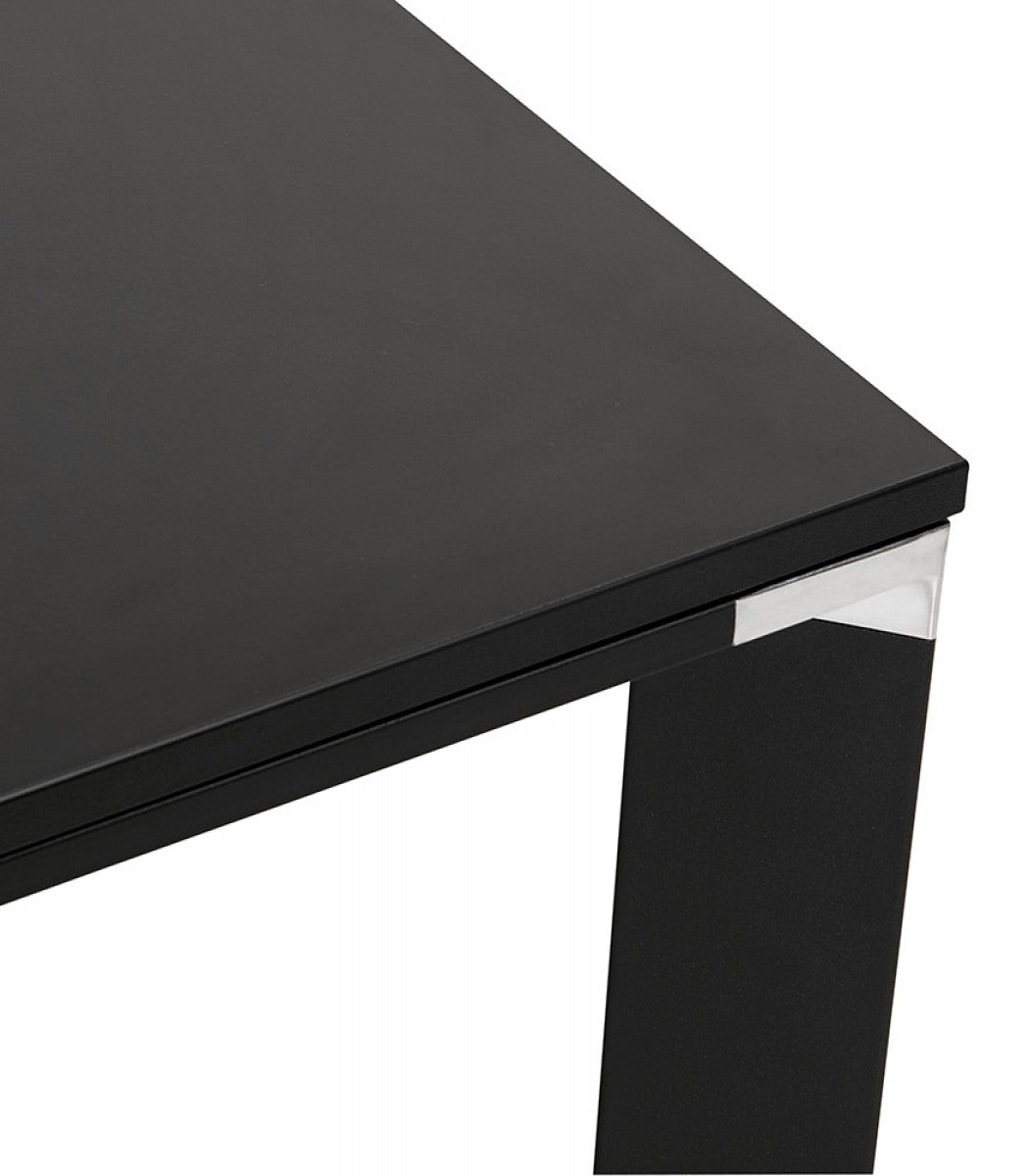 Table haute / bureau haut 'XLINE HIGH TABLE' en bois noir - 140x70 cm