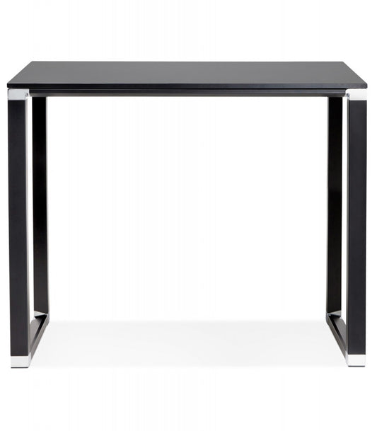 Table haute / bureau haut 'XLINE HIGH TABLE' en bois noir - 140x70 cm